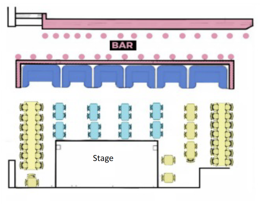 Cannery Ballroom Seating Chart